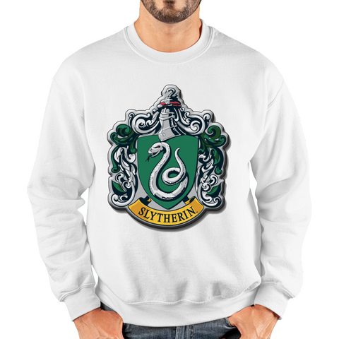 Slytherin Logo Harry Potter Hogwarts School Witchcraft Wizardry Adult Sweatshirt