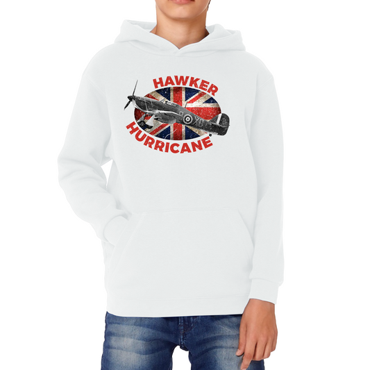 Vintage Hawker Hurricane British Veteran Fighter Aircraft Plane Hoodie