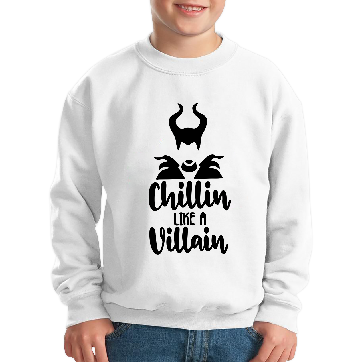 Disney Villains Chillin Like A Villain Sweatshirt