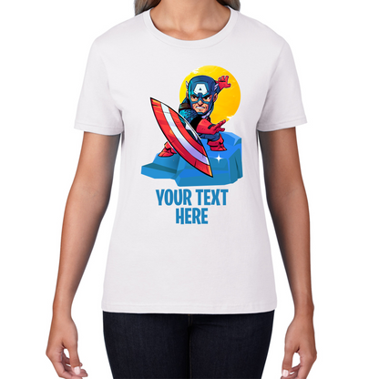 Personalised Captain America T Shirt