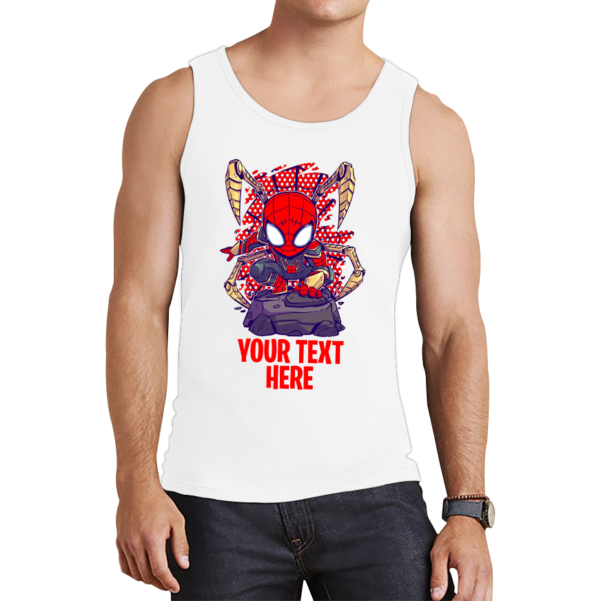 Personalised Spiderman Tank Top