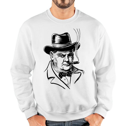 Sir Winston Churchill Former Prime Minister of the United Kingdom Adult Sweatshirt