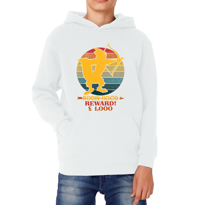 Robin Hood Reward £1000 Fox Funny Hoodie