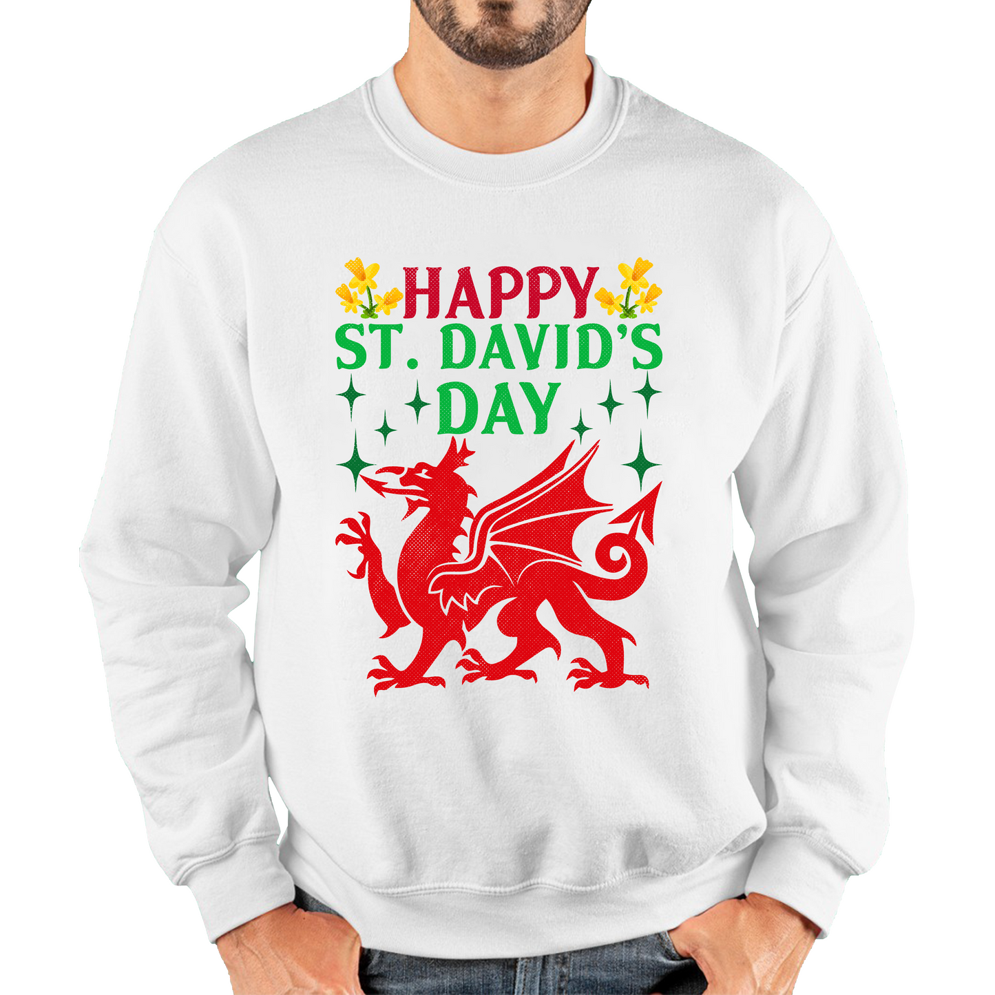 St Davids Day Sweatshirt UK