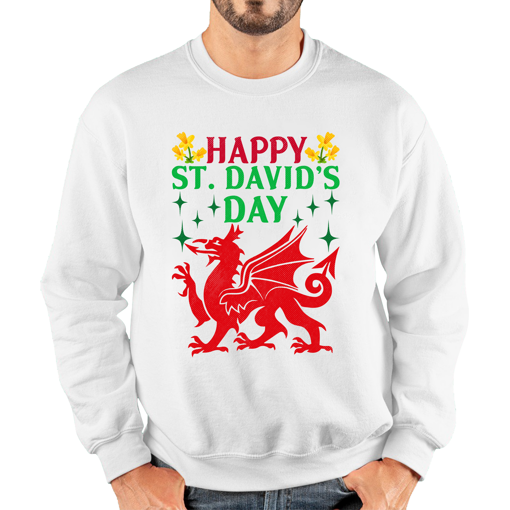 St Davids Day Sweatshirt UK