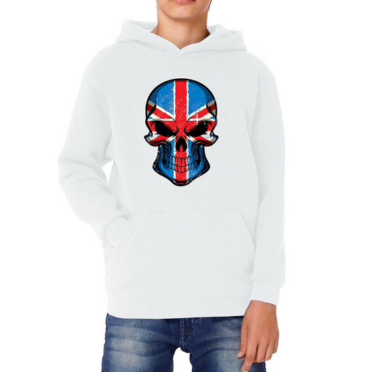 Skull Face British National Day Hoodie