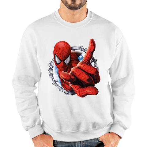 Spiderman Logo No Way Home Avengers Marvel Character Superhero Unisex Sweatshirt