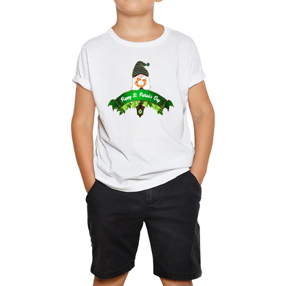Happy St. Patrick's Day Leprechaun Gnome Irish Gnomes Lucky Gnomes Saint Patricks Day Kids Tee
