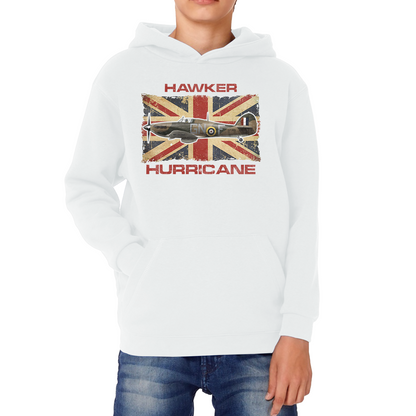 Vintage Hawker Hurricane British Veteran Air Force Hoodie