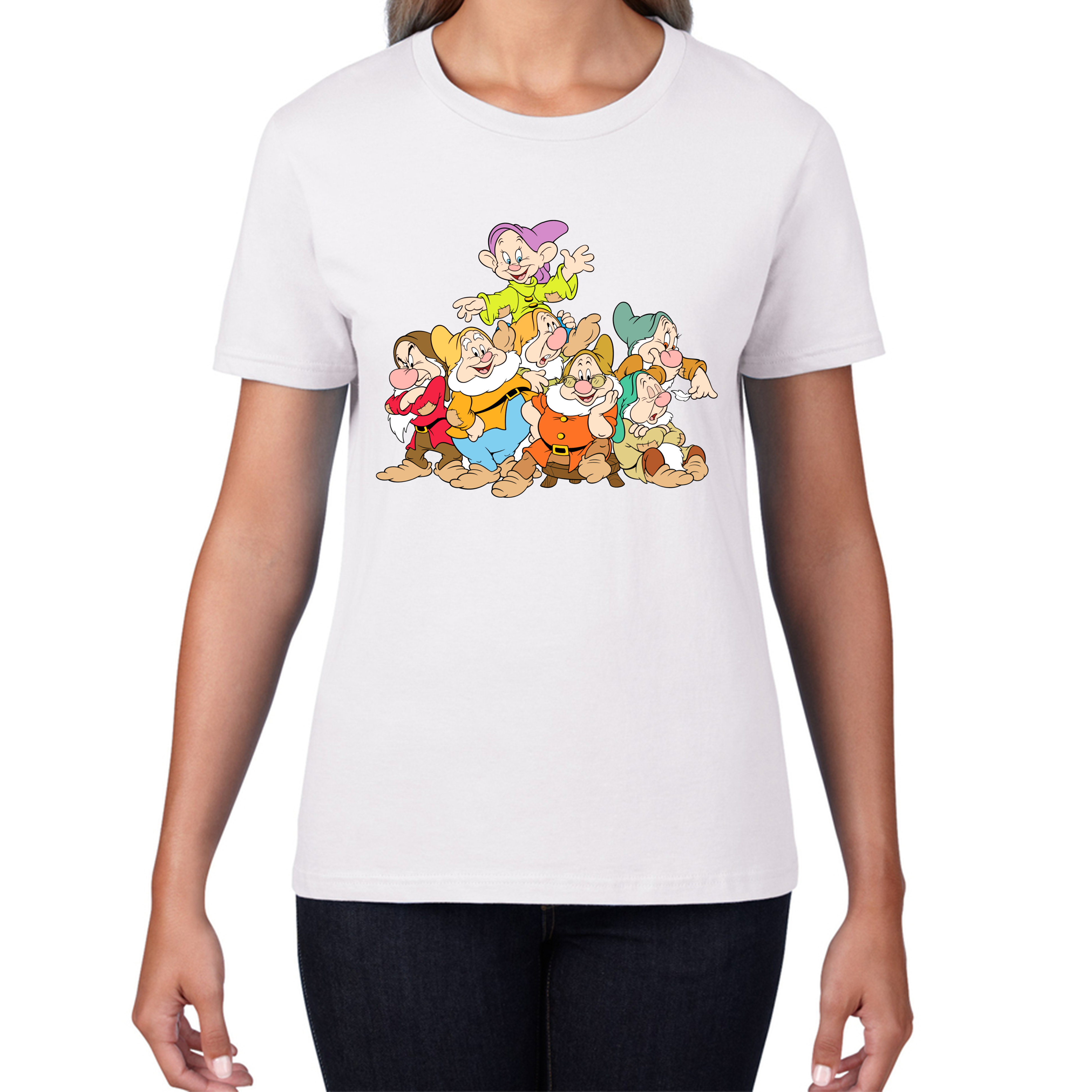 Disney Snow White and The Seven Dwarfs Ladies T Shirt