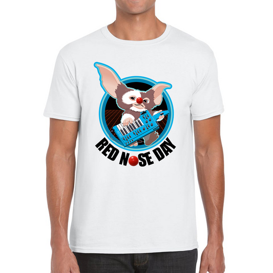Red Nose Day Gremlins Gizmo Piano T Shirt
