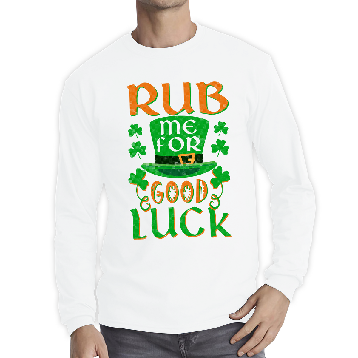Long Sleeve St Patricks Day Tee Shirts