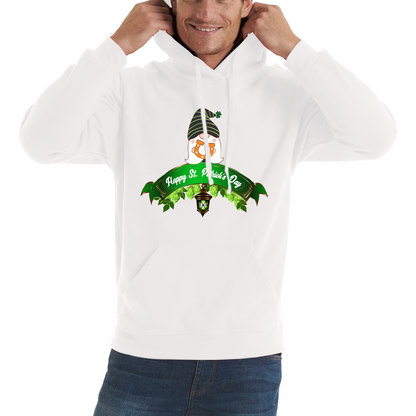 Happy St. Patrick's Day Leprechaun Gnome Irish Gnomes Lucky Gnomes Saint Patricks Day Unisex Hoodie