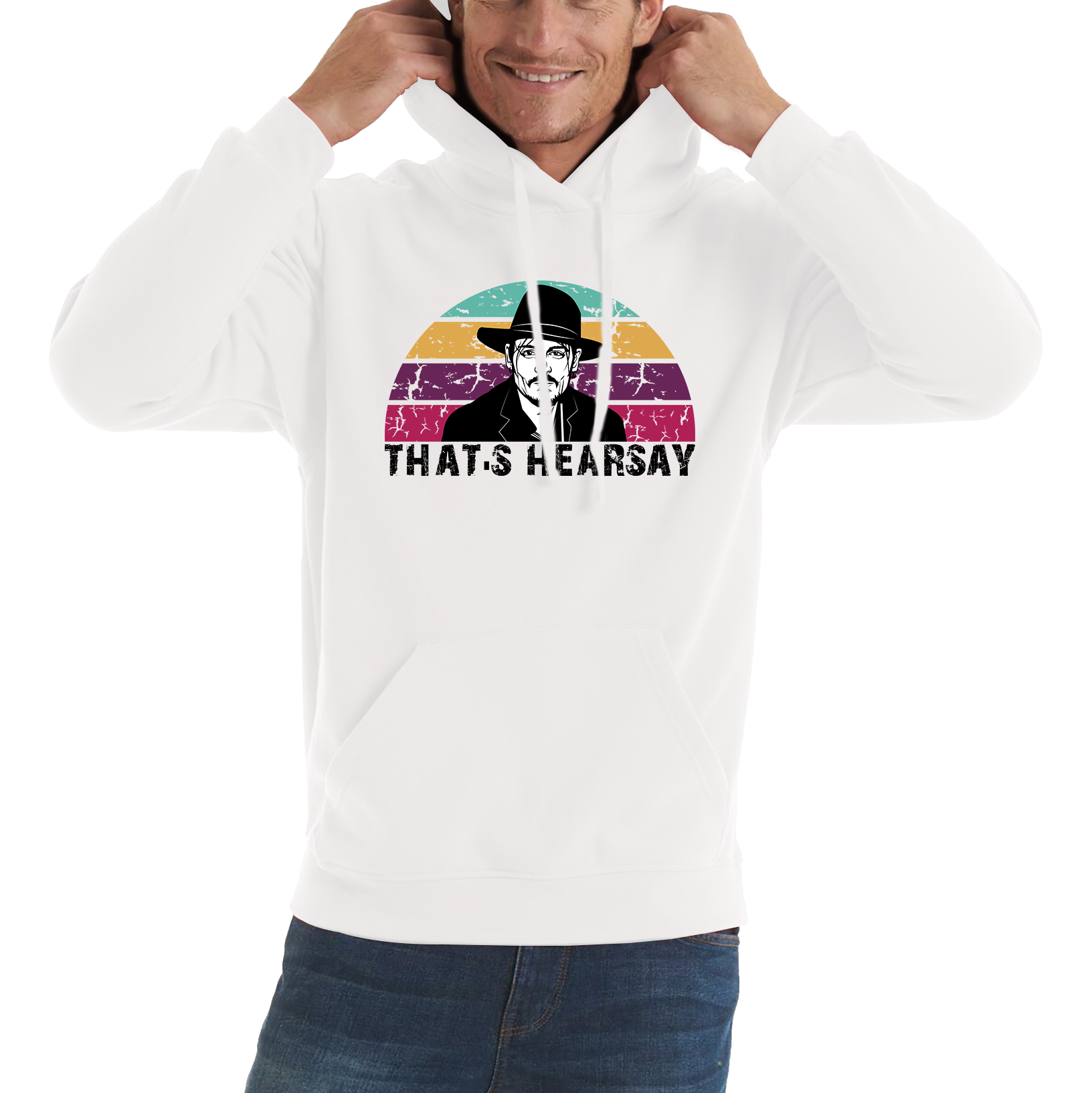 That's Hearsay Vintage Hoodie Justice For Johnny Depp Stand Support Him Unisex Hoodie