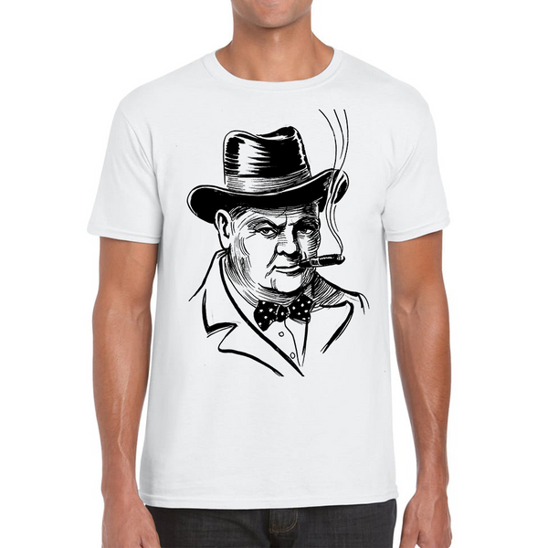 Sir Winston Churchill Former Prime Minister of the United Kingdom Adult T Shirt