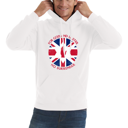 For God And Ulster No Surrender Battle Of The Boyne Victory Hoodie