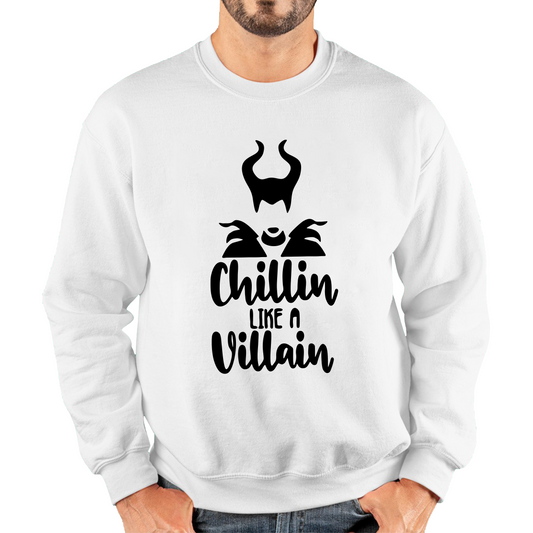 Disney Villains Chillin Like A Villain Sweatshirt