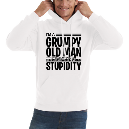 I'm A Grumpy Old Man Stupidity Funny Hoodie