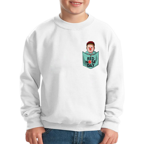 Hasbulla Magomedov Red Nose Day Comic Relief Kids Sweatshirt. 50% Goes To Charity