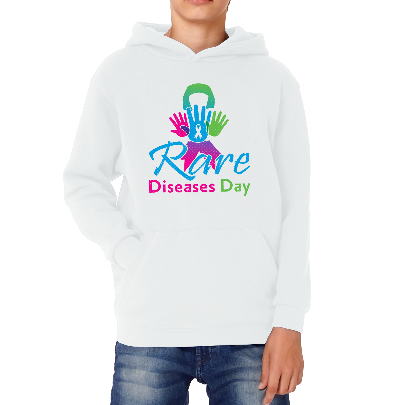 Rare Diseases Day Rare Diseases Awareness Rare Chronic Illness Ehlers-Danlos Syndrome Kids Hoodie