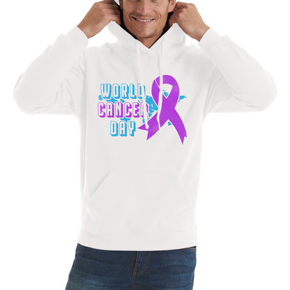 World Cancer Day 4 February Cancer Day Cancer Awareness Cancer Warrior Unisex Hoodie