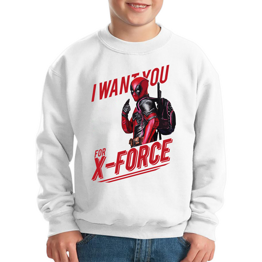 I Want You For X-Force, Deadpool Inspired Sweatshirt
