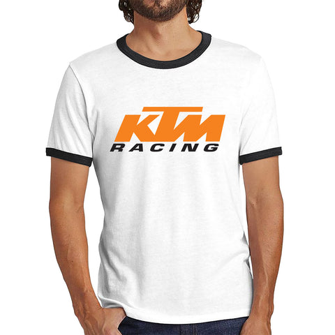 KTM Racing KTM MotoGP Racing Team Motorcycle Racing Sports Bike Street Rider Motorbike Lover KTM Lovers Ringer T Shirt