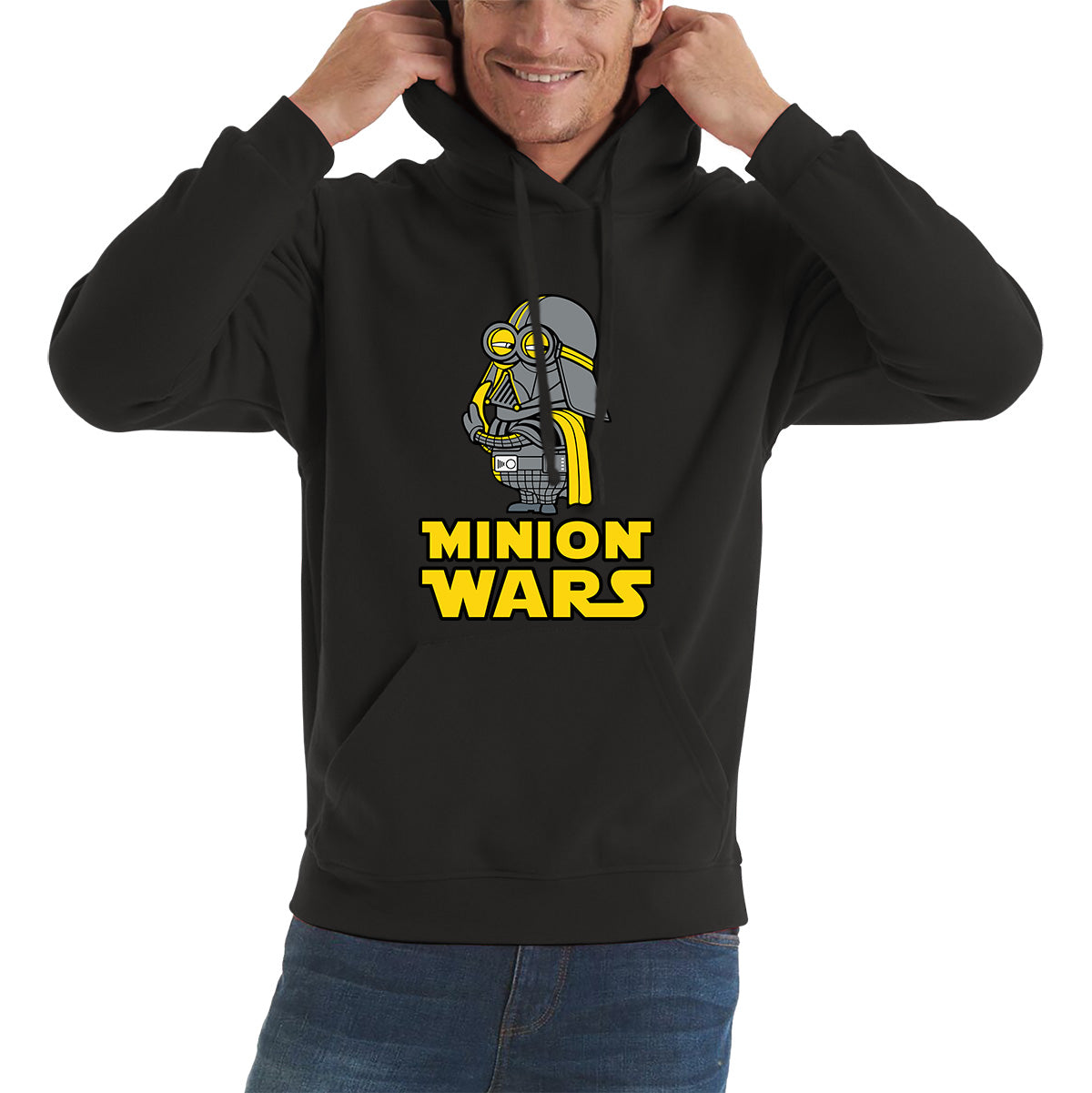 Minion Wars Trooper Cosplay Star Wars Minion Parody The Minions Become Superheroes Disney Star Wars 46th Anniversary Unisex Hoodie
