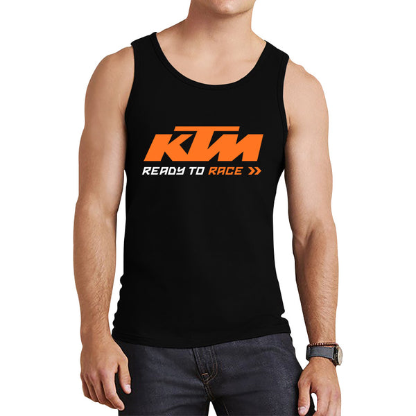 KTM Ready To Race KTM Racing Logo Motorcycle KTM Motorcycle Dirt Bike Quad Ready Race KTM Lovers Tank Top