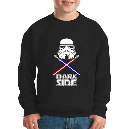 Stormtrooper Dark Side Star Wars Galactic Empire Space Marines Empire Strikes Back Disney Star Wars Day 46th Anniversary Kids Jumper