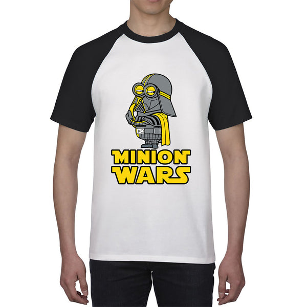Minion Wars Trooper Cosplay Star Wars Minion Parody The Minions Become Superheroes Disney Star Wars 46th Anniversary Baseball T Shirt