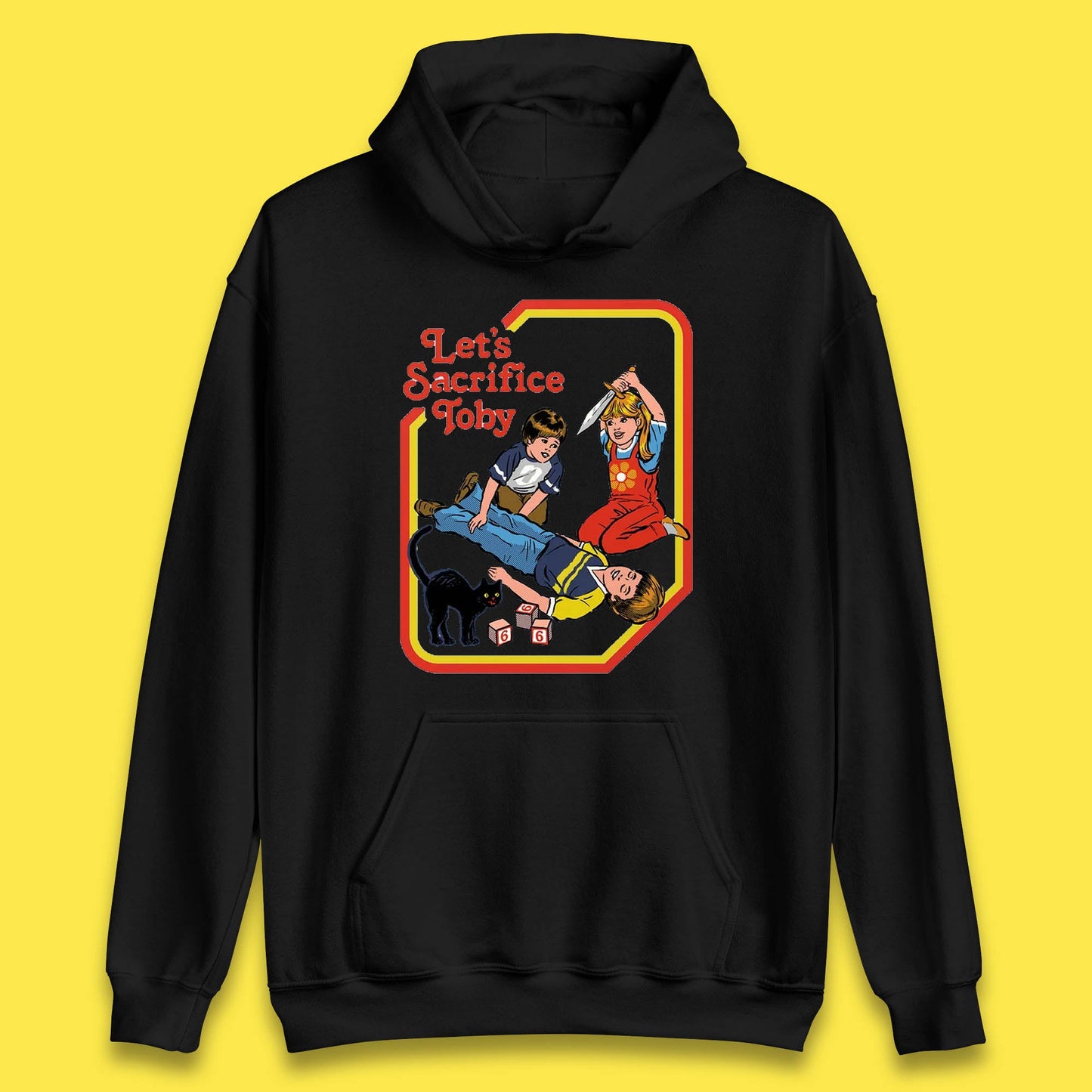 Let's Sacrifice Toby Creepy Incantation Halloween Funny Meme Dark Humor Unisex Sweatshirt