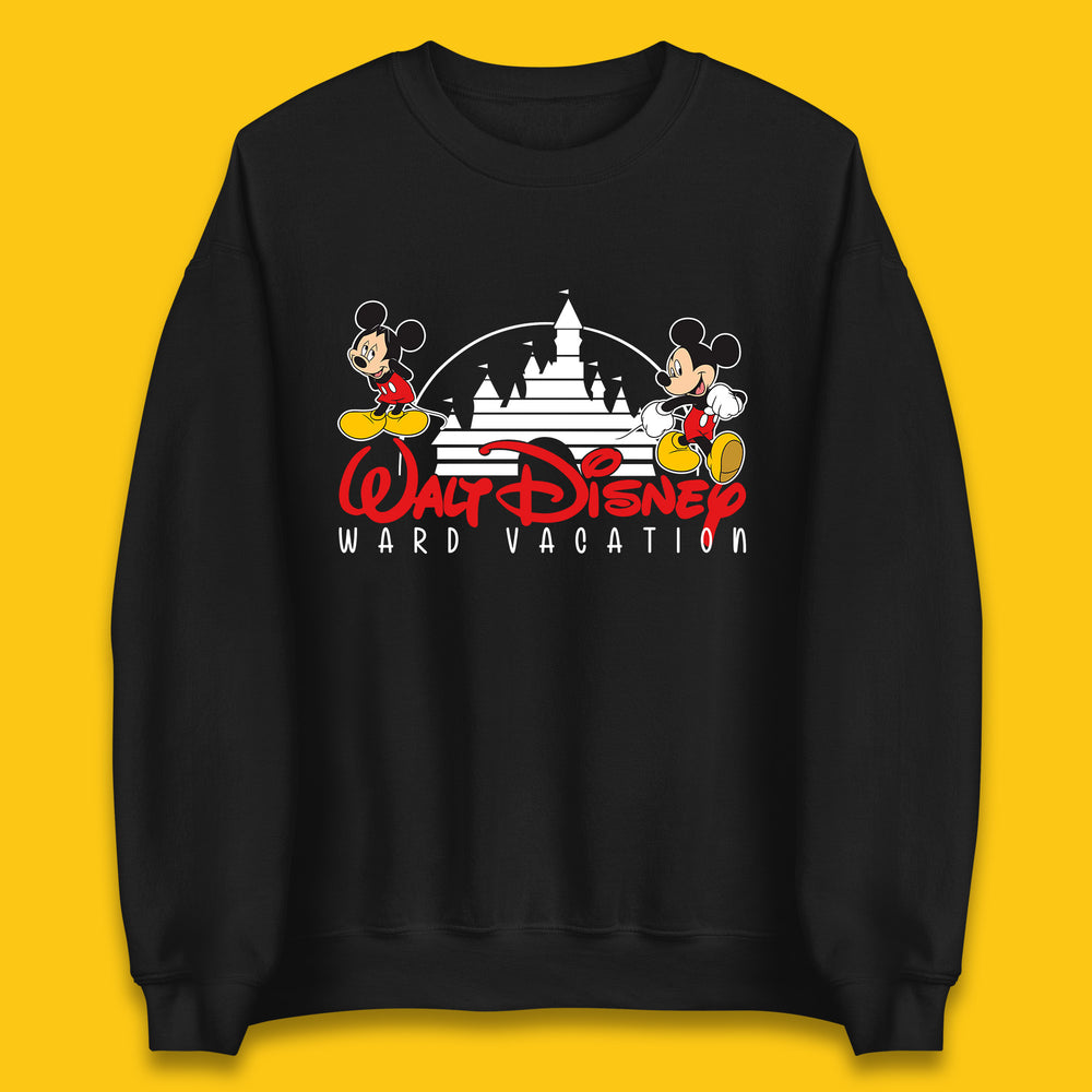 Walt Disney Ward Vacations Disney Castle Magic Kingdom Disney World Trip Unisex Sweatshirt