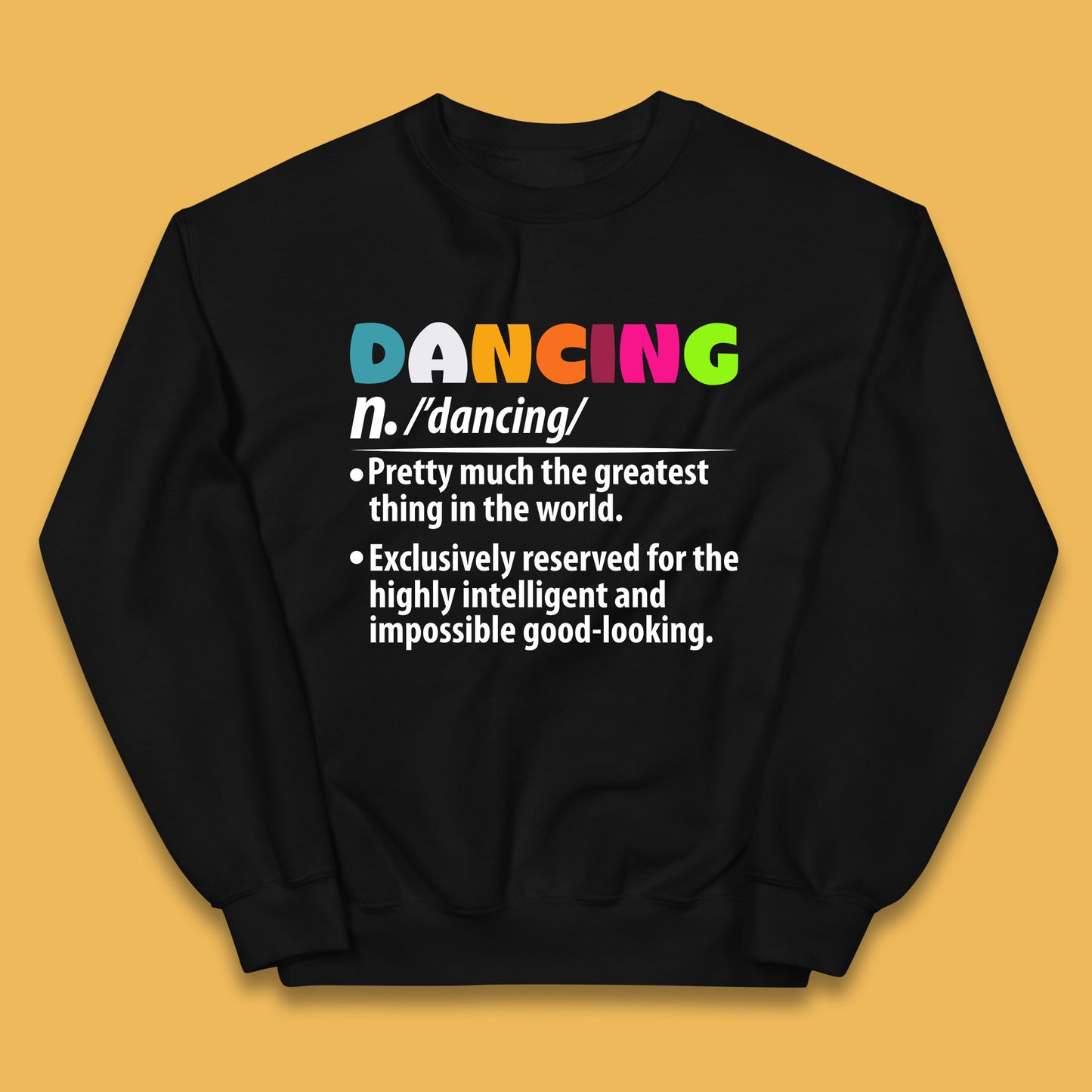 Dancing Noun Definition Funny Dancer Dance Dictionary Dancing Instructor Partner Ballroom Salsa Kids Jumper