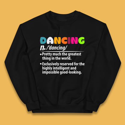 Dancing Noun Definition Funny Dancer Dance Dictionary Dancing Instructor Partner Ballroom Salsa Kids Jumper