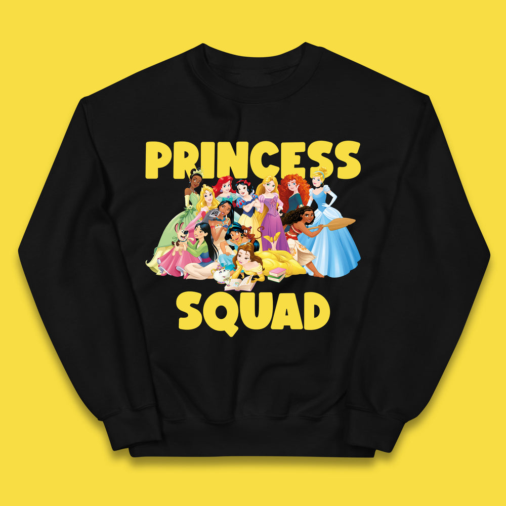 Disney Princess Squad Disney Snow White Cinderella Jasmine Disney Princess Group Disney Trip Disney World Kids Jumper