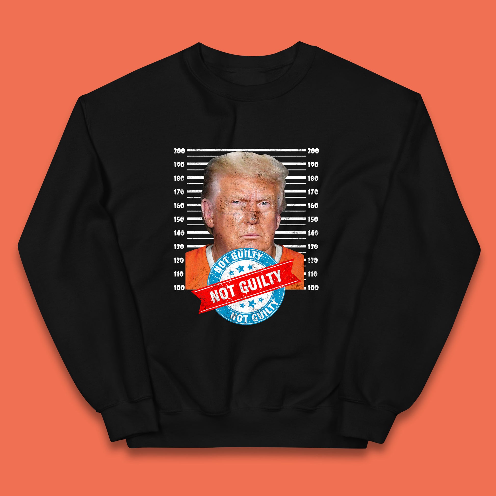  Donald Trumps Mugshot Kids Jumper
