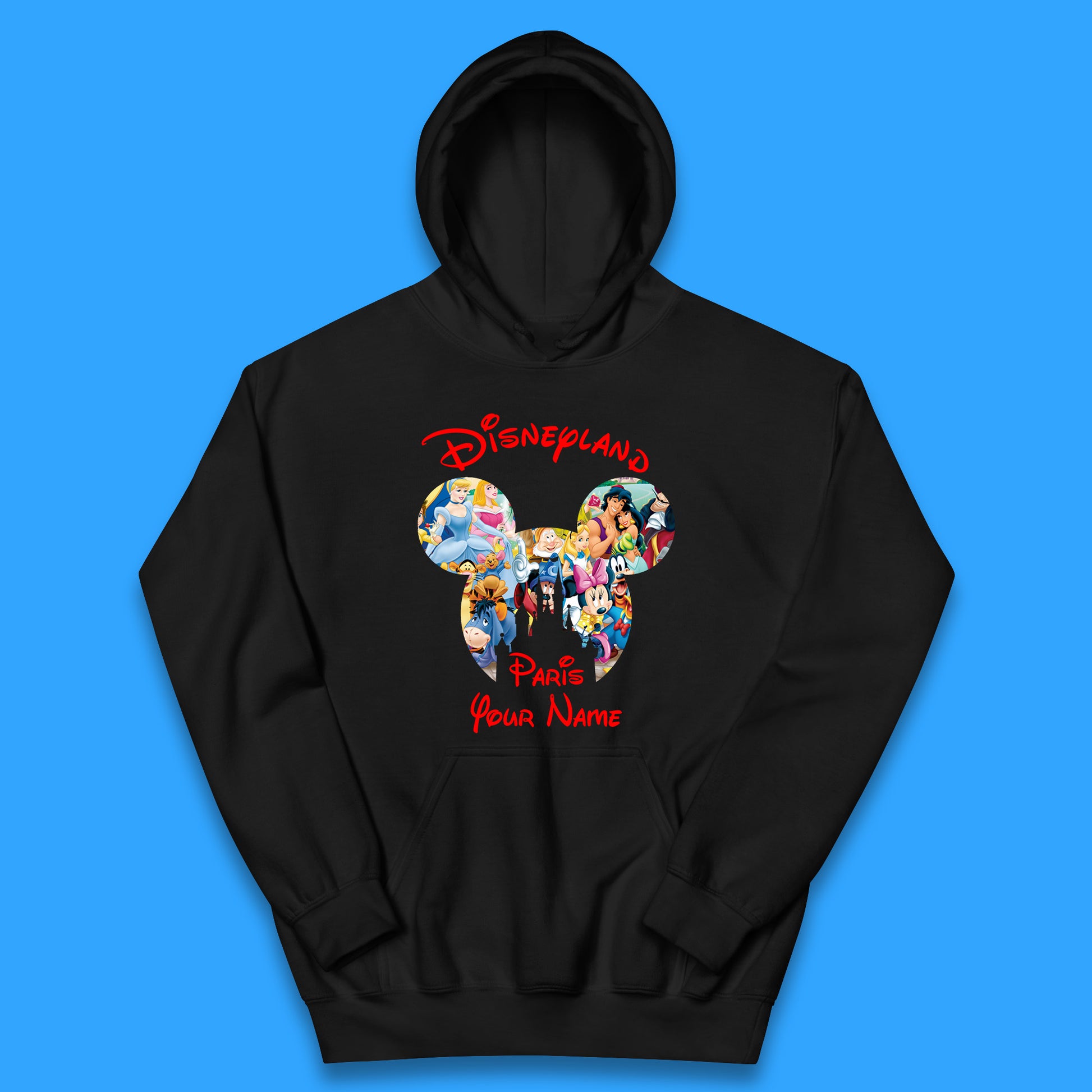 Personalised Disneyland Paris Children's Hoodies