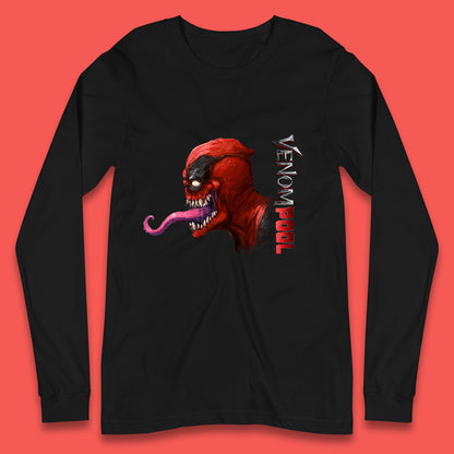 Venompool Marvel Contest Of Champion Venom-Pool Marvel Comics Superhero Deadpool Marvel Universe Character Long Sleeve T Shirt