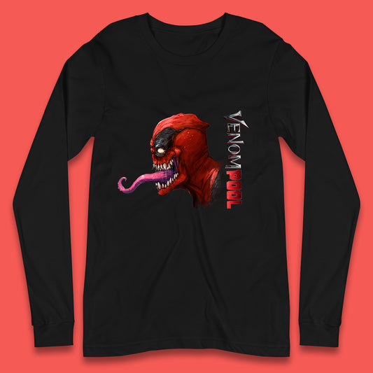Venompool Marvel Contest Of Champion Venom-Pool Marvel Comics Superhero Deadpool Marvel Universe Character Long Sleeve T Shirt
