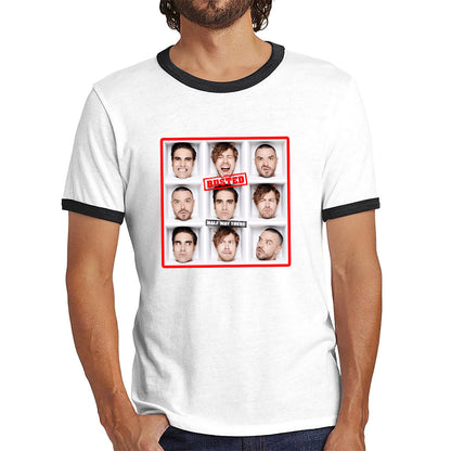 Half Way There Studio Album By Busted English Pop Punk Band Busted 20th Anniversary Ringer T Shirt