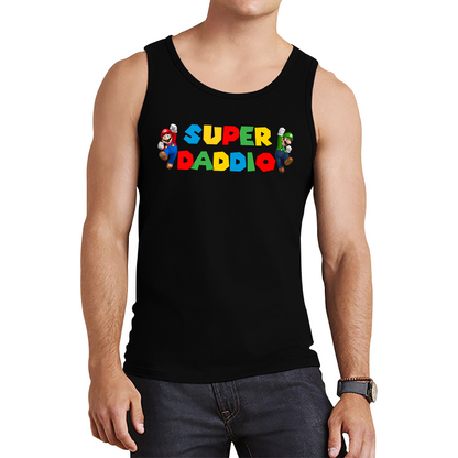 Super Daddio Fathers Day Tank Top