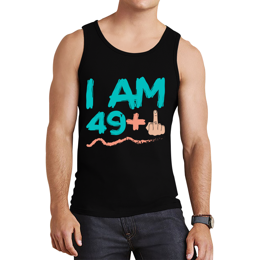 50th Birthday Vest Tops
