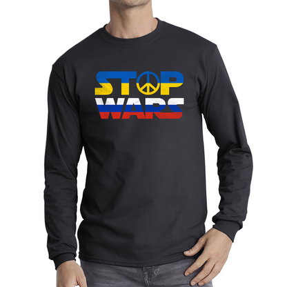 Russia Ukraine Long Sleeve T Shirt for Sale