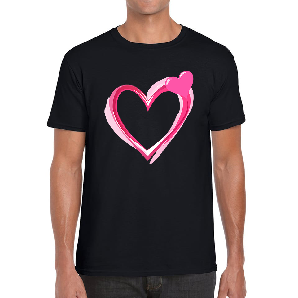 Love Valentines Day Tee Top, Valentines Heart T Shirt, Cute Valentine‘s Day Adult T Shirt