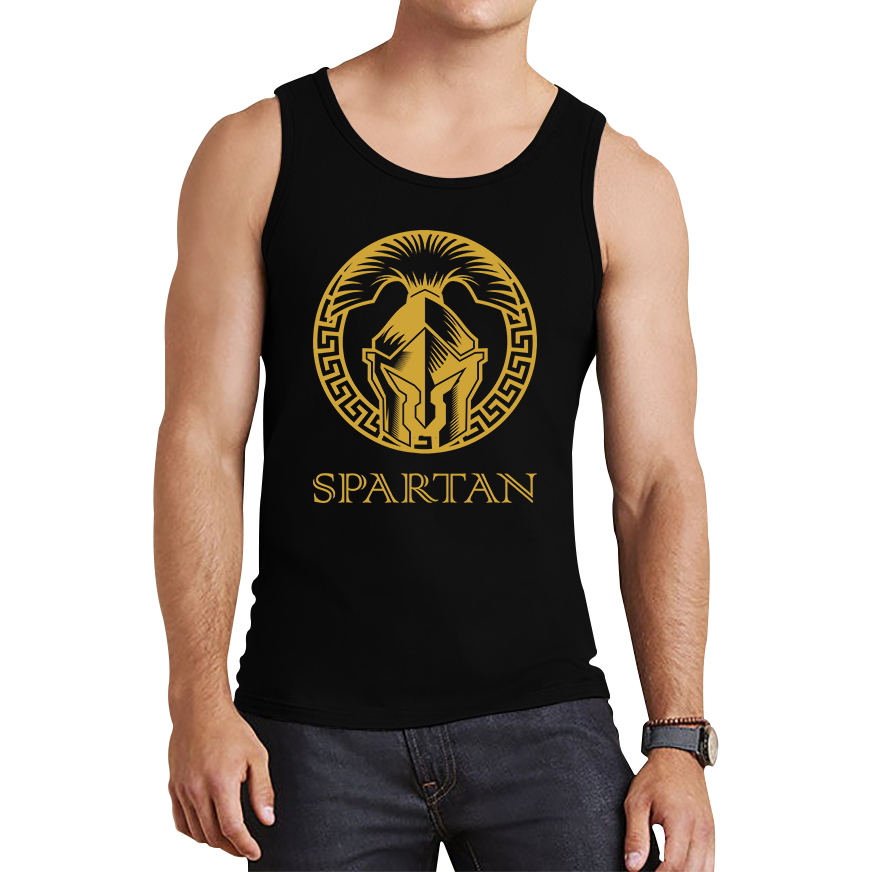 Spartan Helmet Logo Tank Top