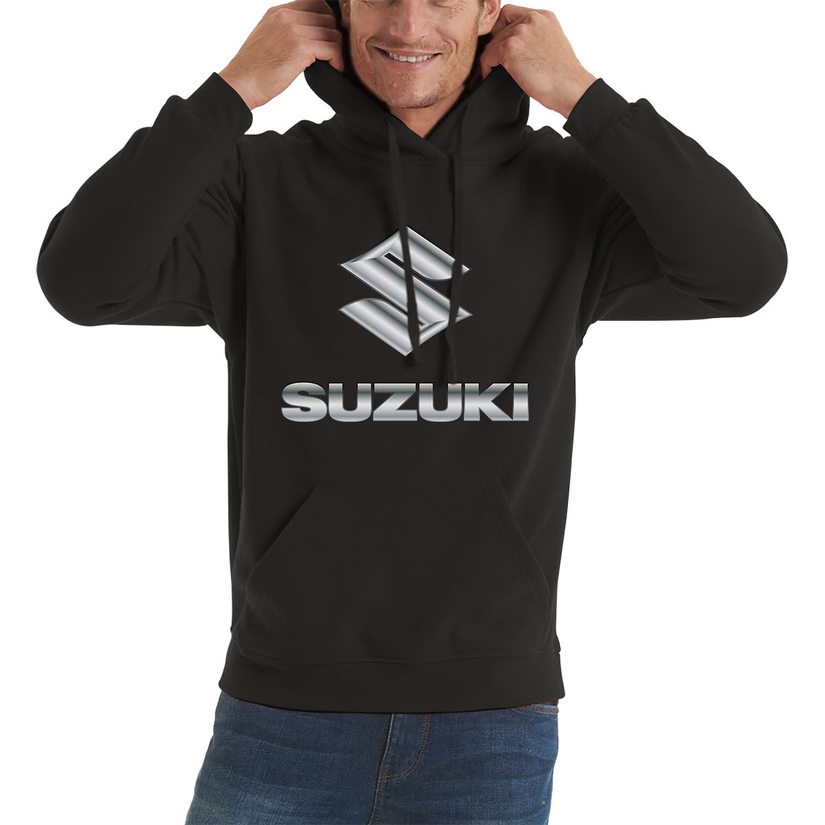 Suzuki Motorcycle Logo Dynamic Riding Suzuki Motorsports Suzuki Motorcycle Motocross Bike Racing Unisex Hoodie