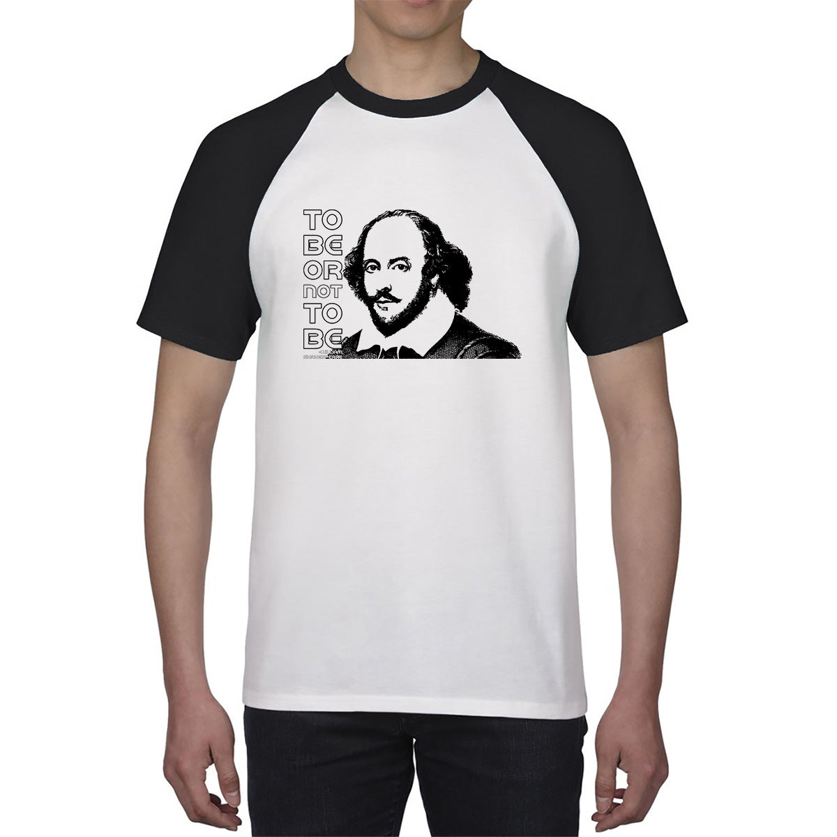 To Be Or Not To Be Book By William Shakespeare Quote National Shakespeare Day Baseball T Shirt