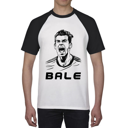 Football Player Retro Style Portrait Soccer Player Welsh Former Professional Footballer Sports Champion Baseball T Shirt