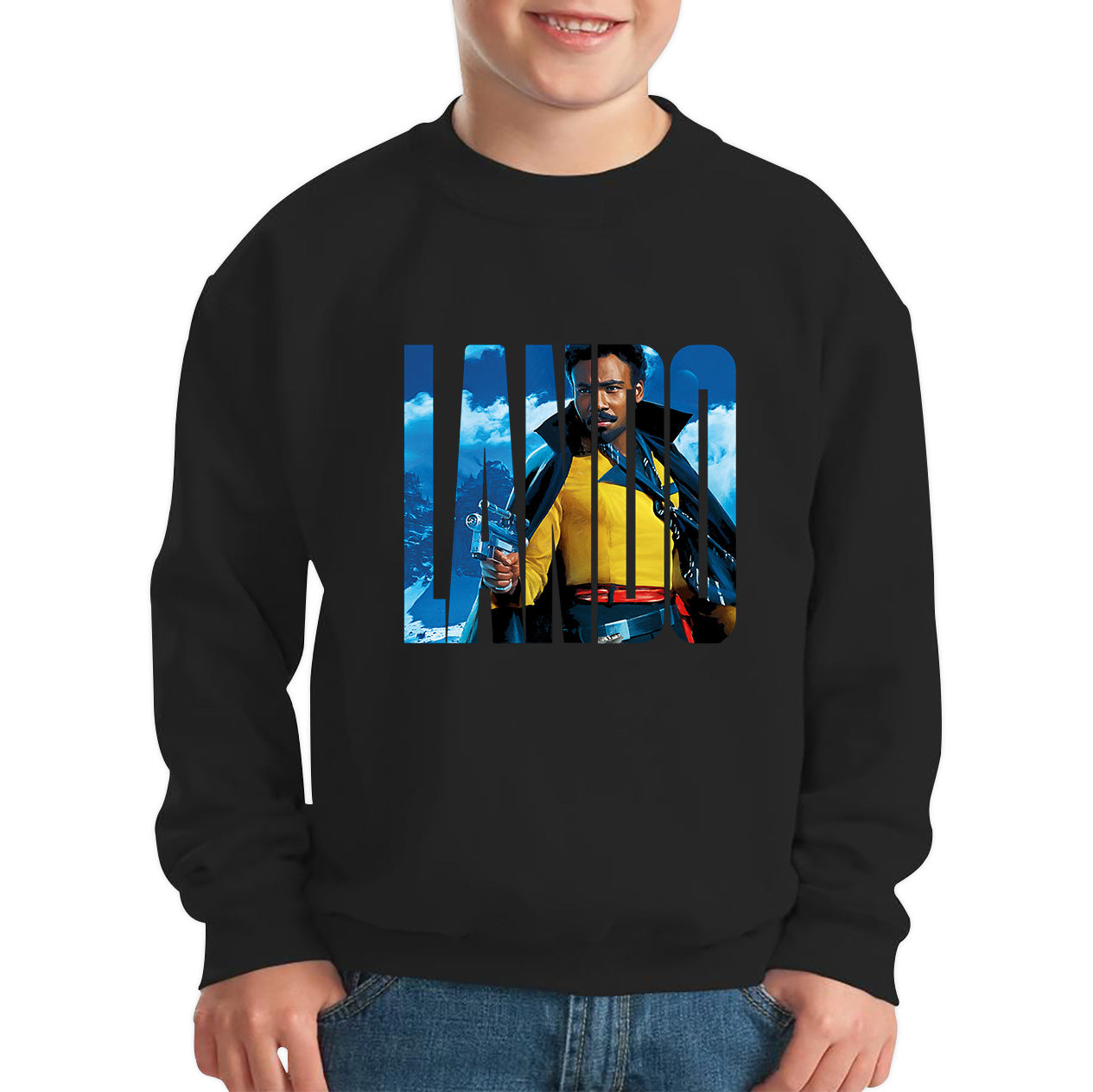 Lando Calrissian Star Wars Fictional Character Solo A Star Wars Story Sci-fi Action Adventure Movie Landonis Balthazar Calrissian III Kids Jumper